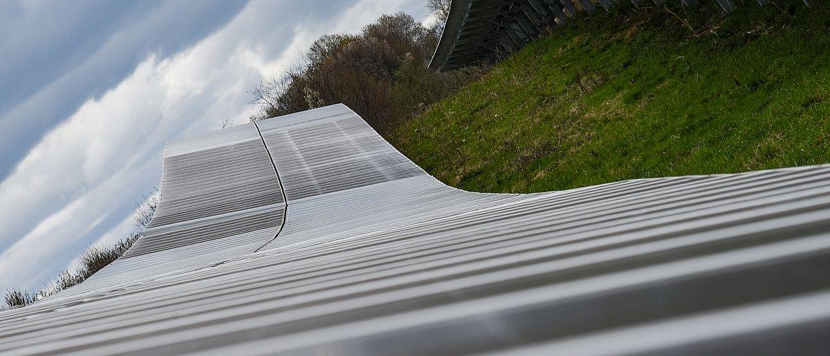 Image of solar panels at Susquehanna University.